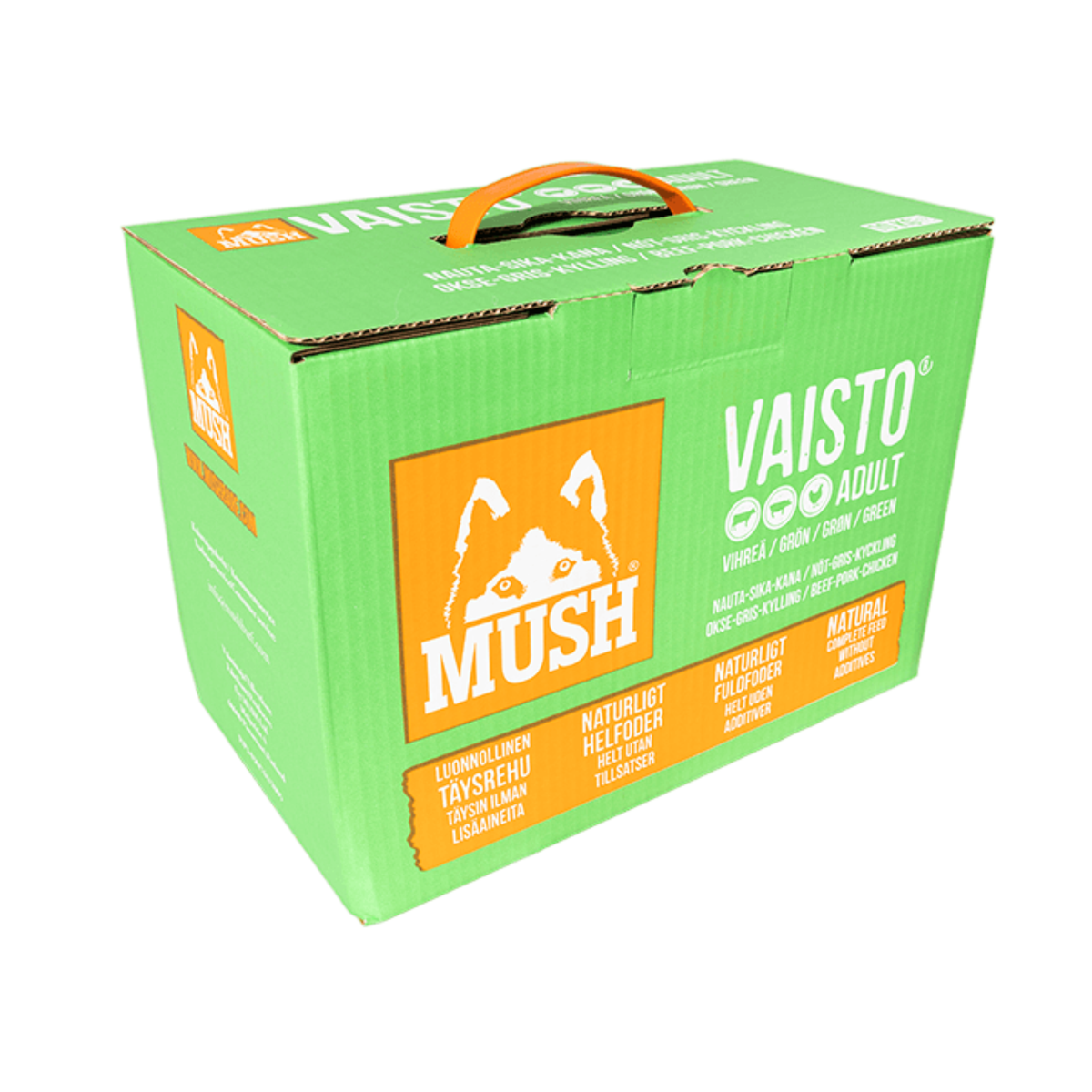 MUSH Vaisto Grøn - Flere størrelser