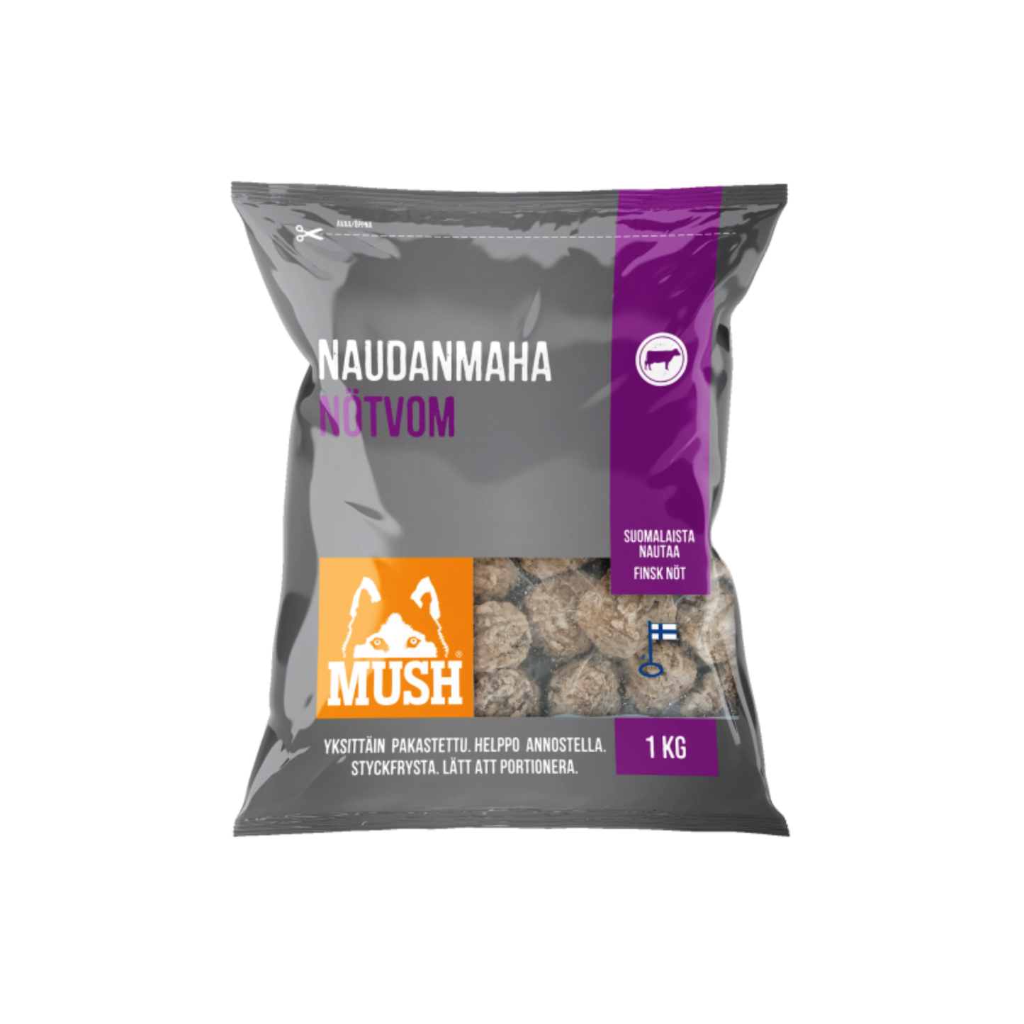 MUSH Oksekallun - 1 kg
