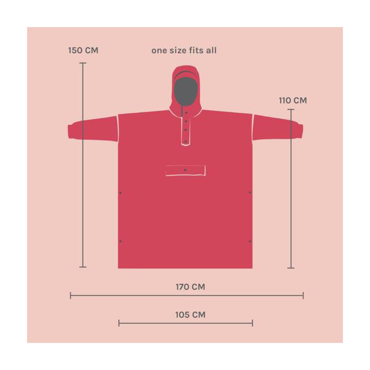 Rainkiss Regnponcho - Jasper