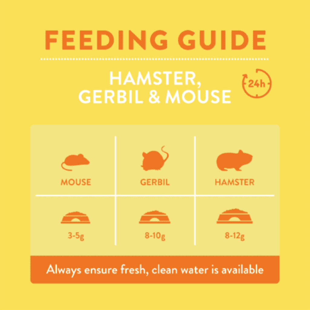 Granulés protéinés Burgess Hamster Gourmet