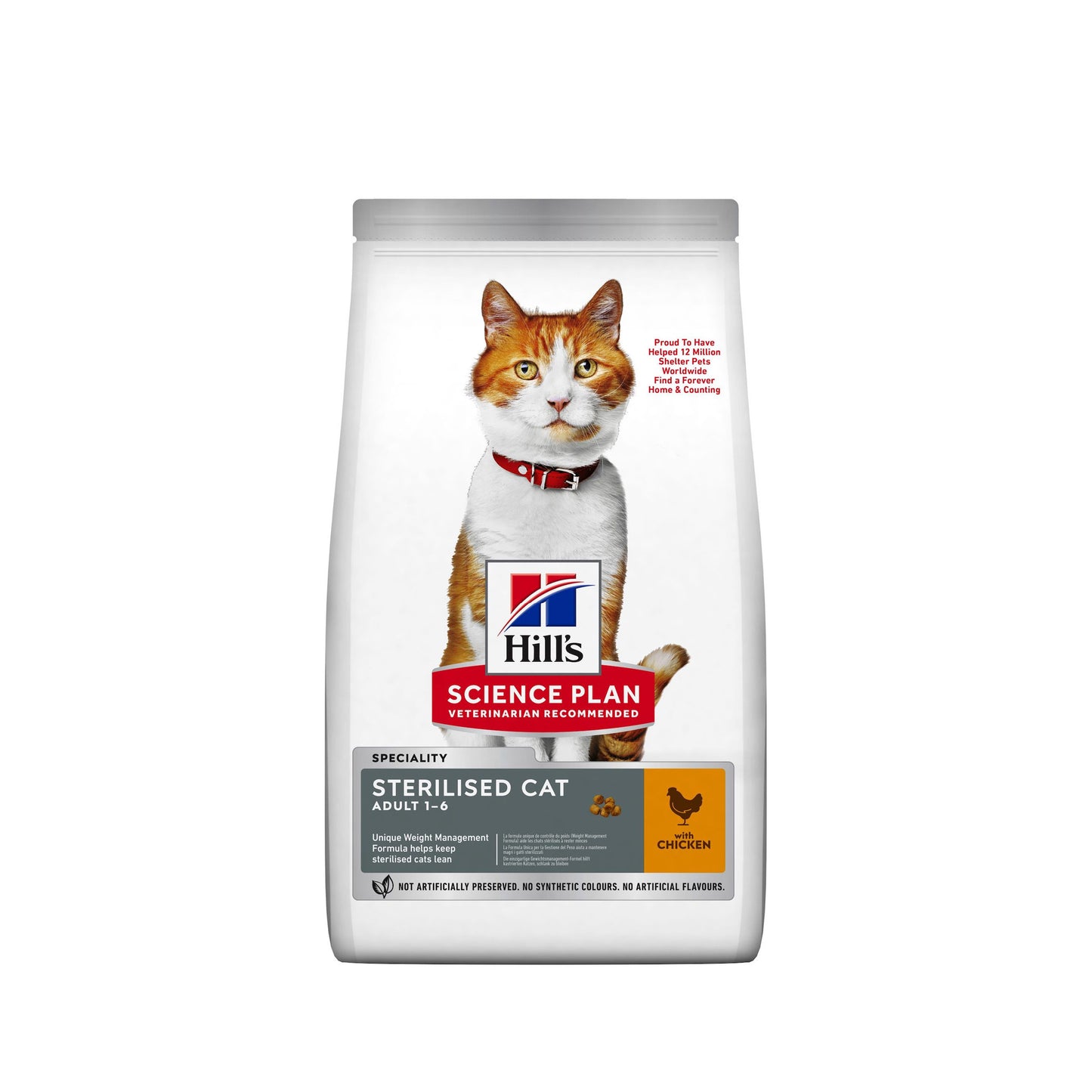 Hills Cat Adult Sterilised - Chicken - 3 kg