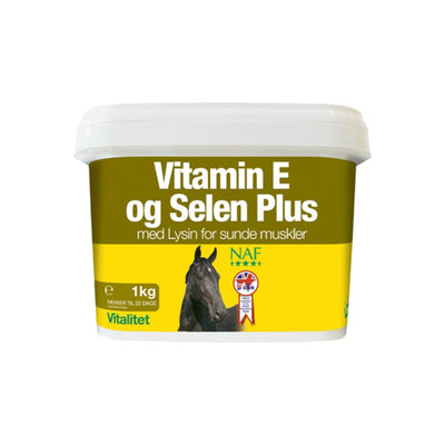 NAF Vitamin E & Selen Plus m. Lysin - 1 kg