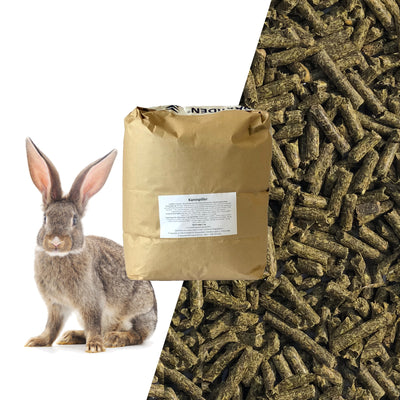 Kaninpiller kaninfoder med vitaminer og mineraler 5kg
