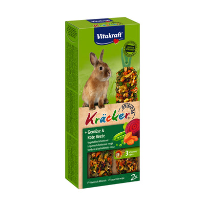 Vitakraft Kracker Grøntsager og rødbede Snacks til kanin