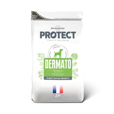 Protect Dermato 2 kg, hundefoder med ekstra støtte til hud og pels