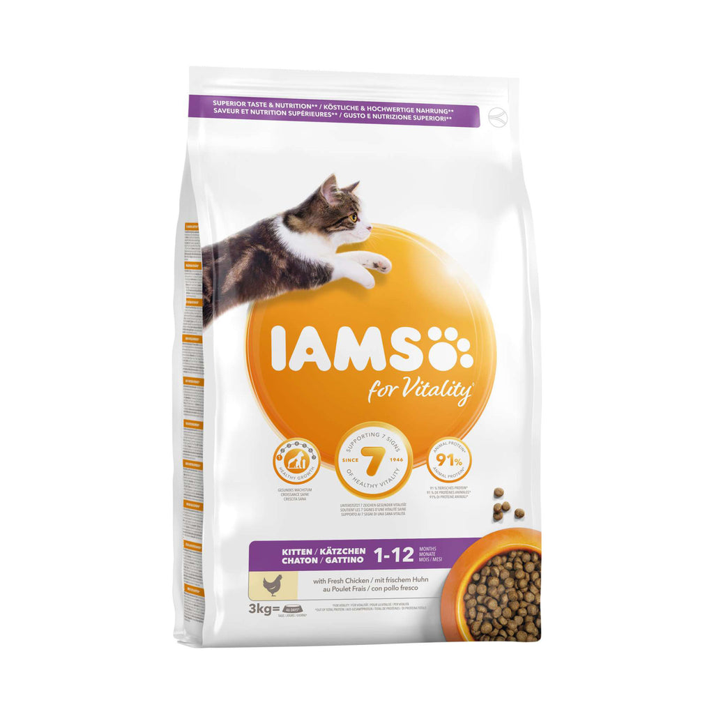 IAMS Kitten / Kylling -
