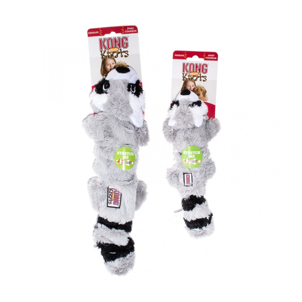 KONG Scrunch Knots Racoon Medium Large