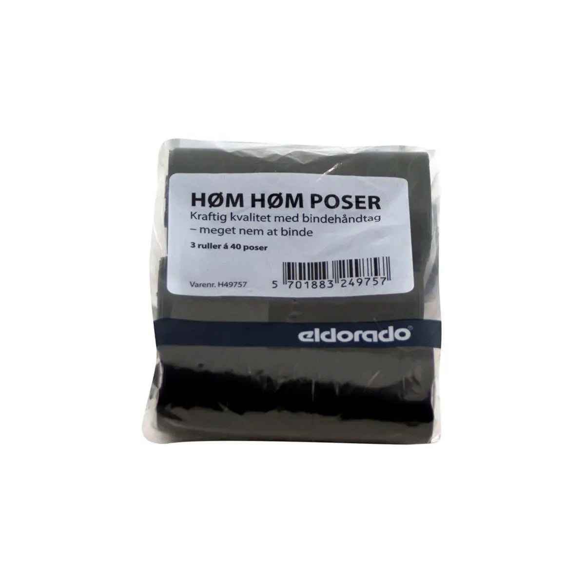 Høm Høm Poser m. Håndtag - 3 Ruller