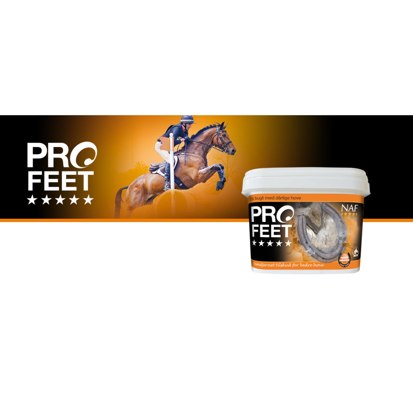 NAF ProFeet Pulver