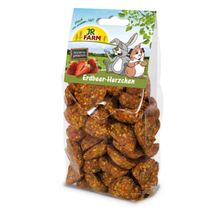 JR Farm - Jordbærhjerter - 150g