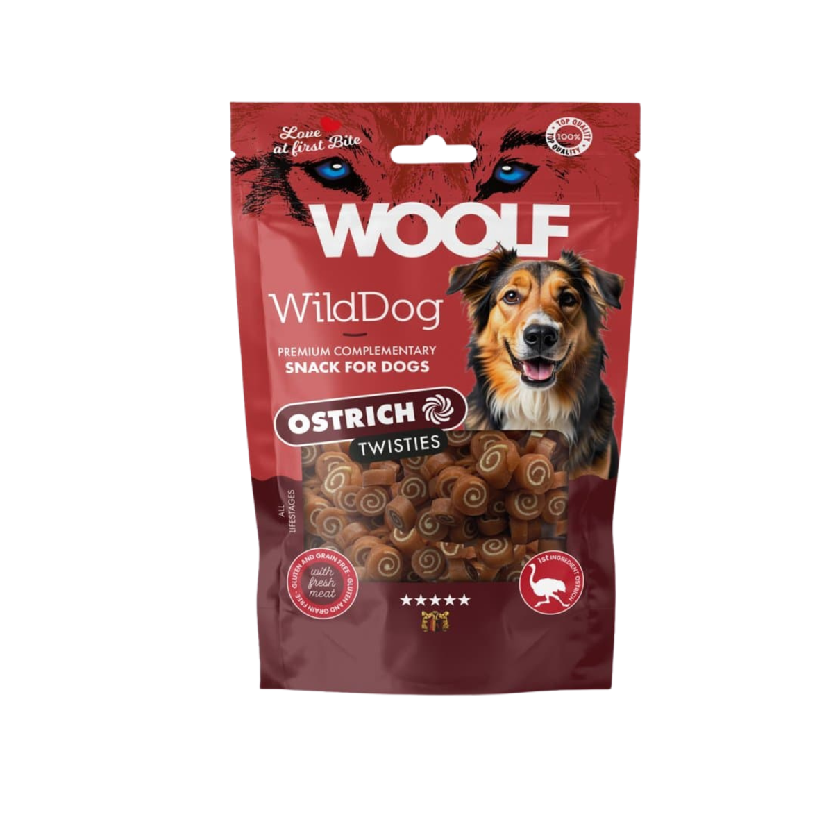 Woolf Ostrich & Cod Twisties