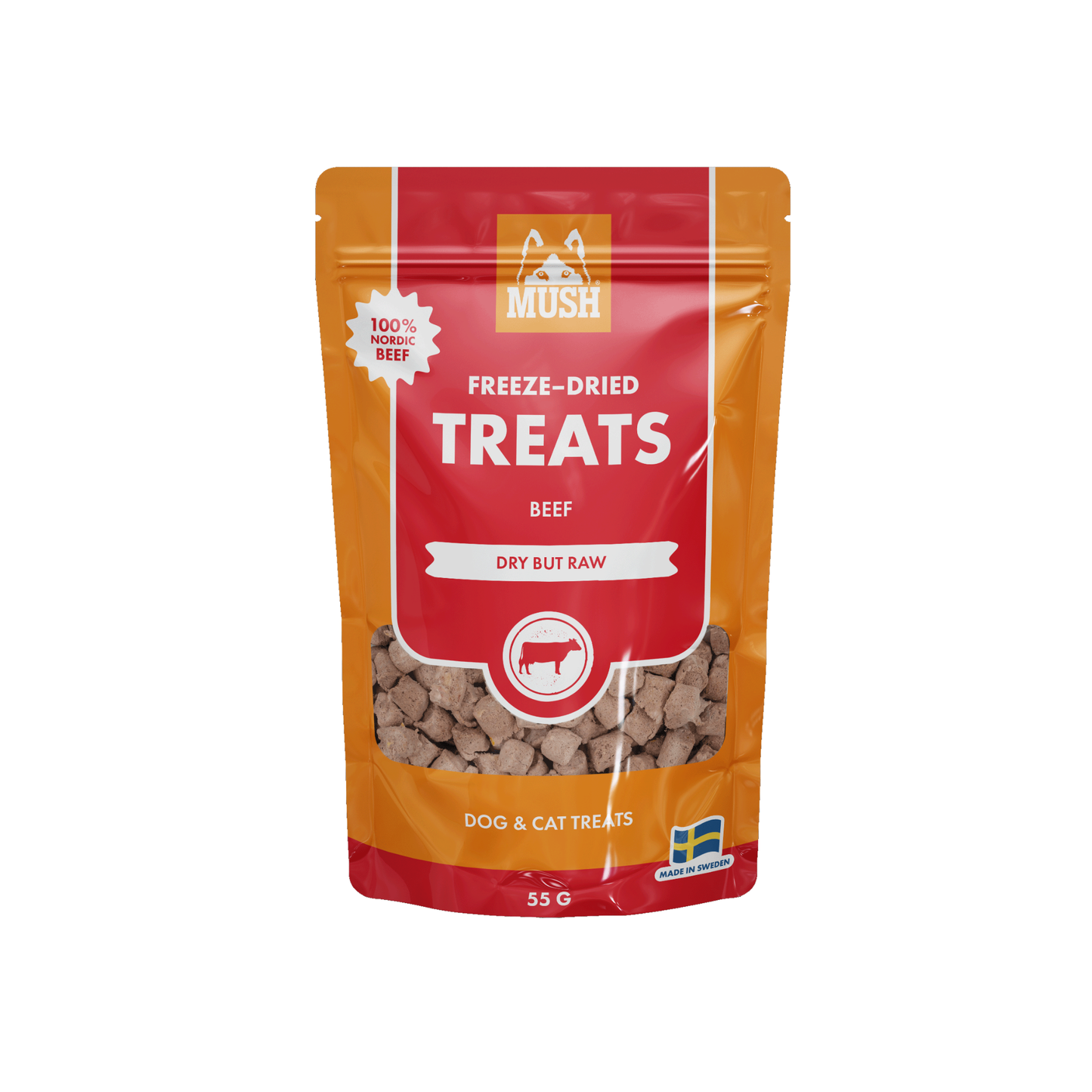 MUSH Treat Okse - 55 g