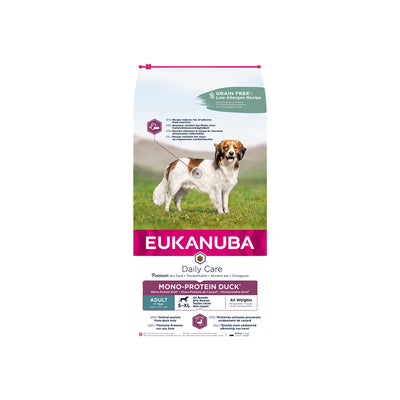 Eukanuba Adult Mono-Protein Duck - Kornfri - 2,3 kg
