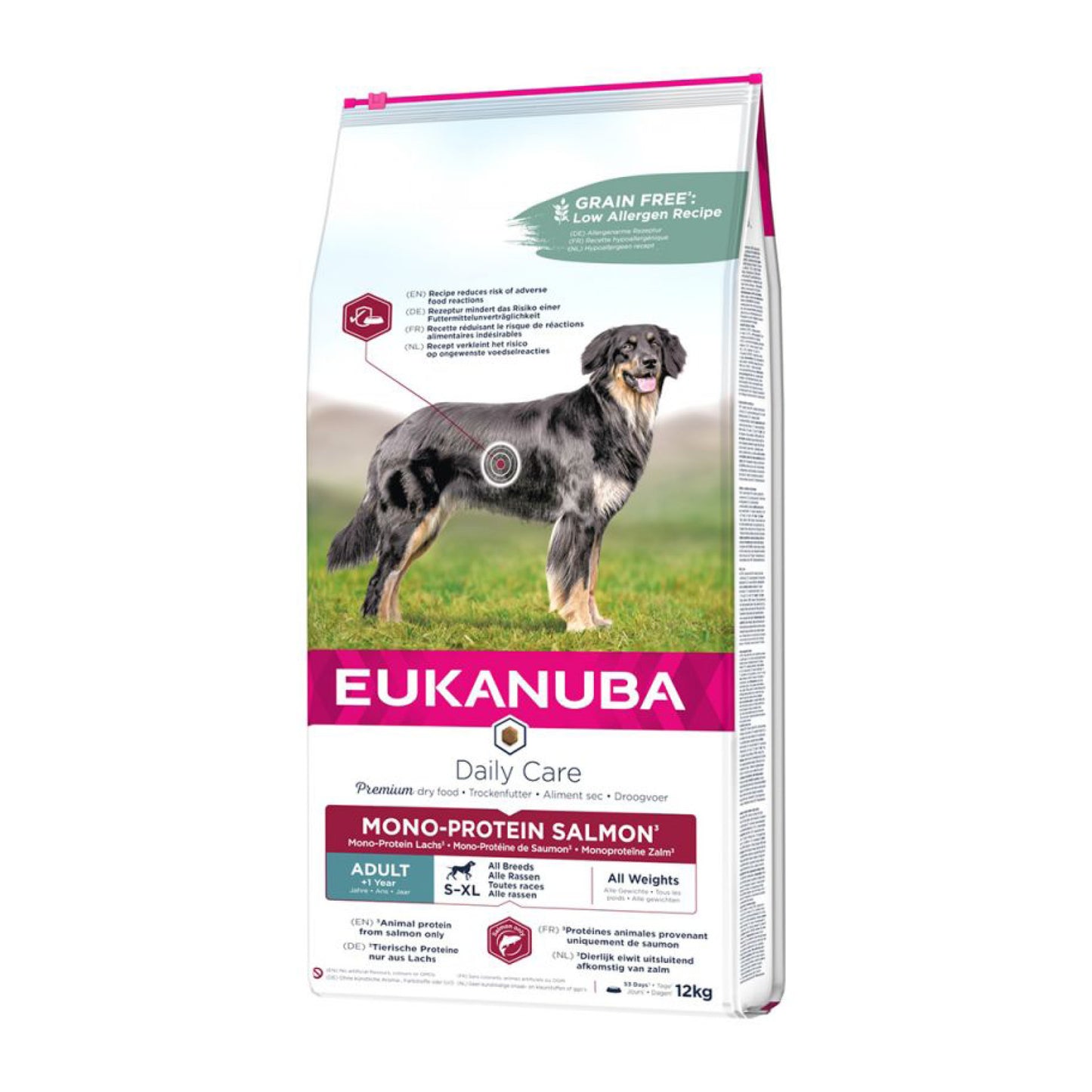 Eukanuba Adult Mono-Protein Salmon - Kornfri - 12 kg