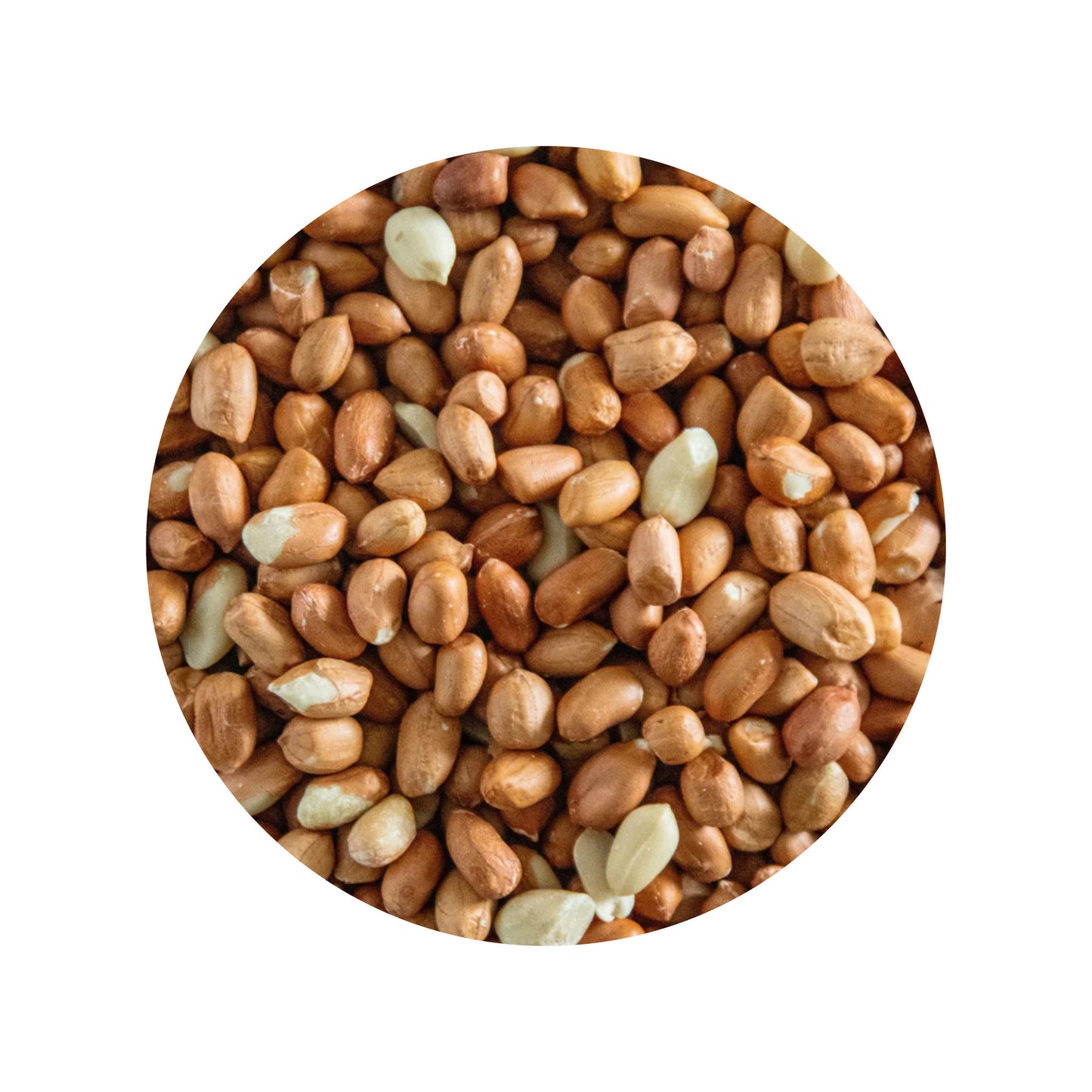 Afskallede Jordnødder - 25 kg