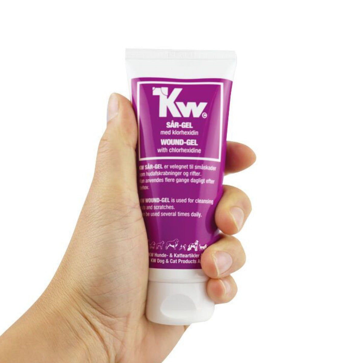 KW Sår-Gel m. Klorhexidin - 100 ml