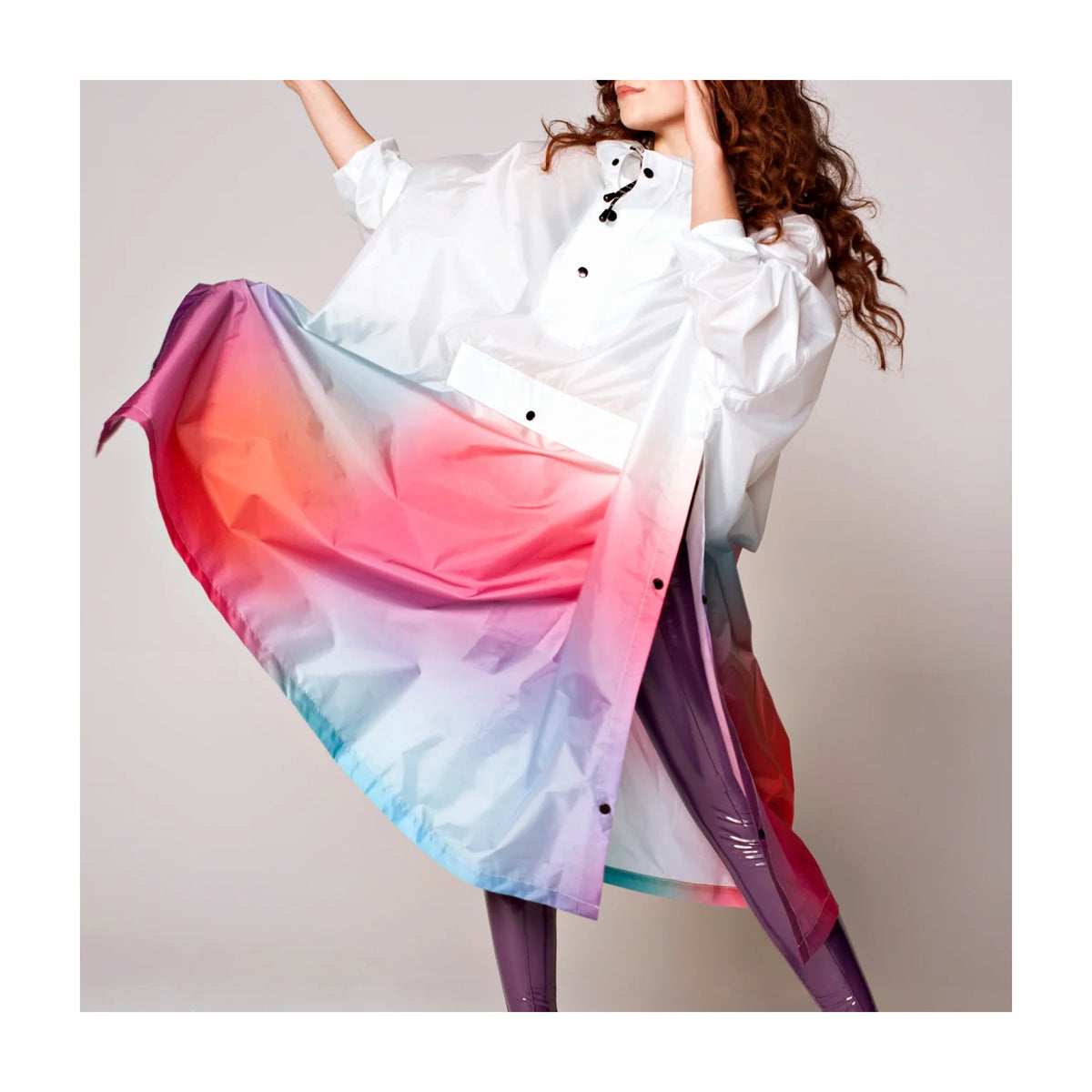Rainkiss Regnponcho Disco Dream – billede 3