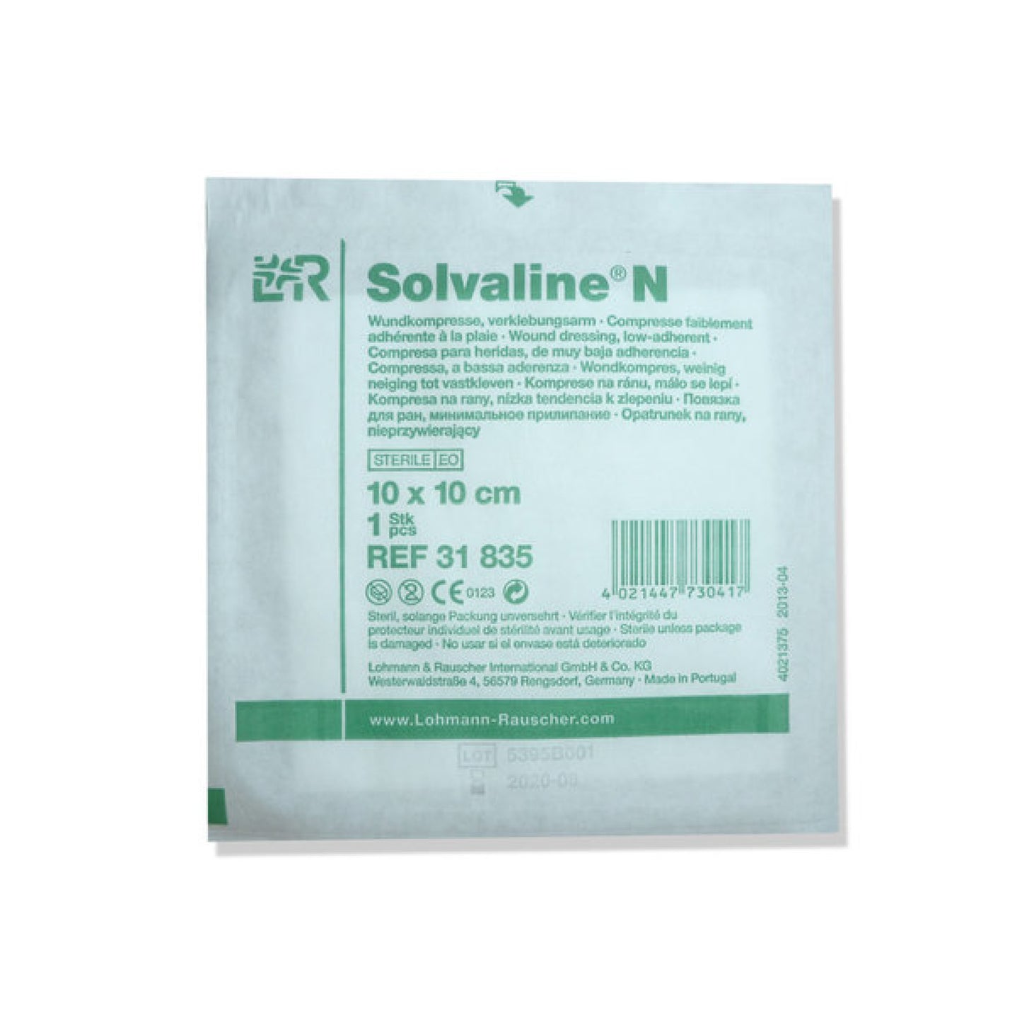 Solvaline Steril Kompres - 10 x 10 cm