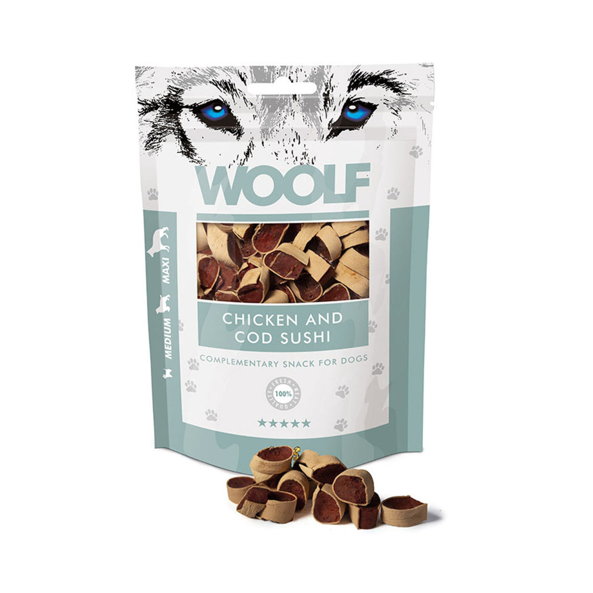 WOOLF Chicken & Cod Sushi - 100 g