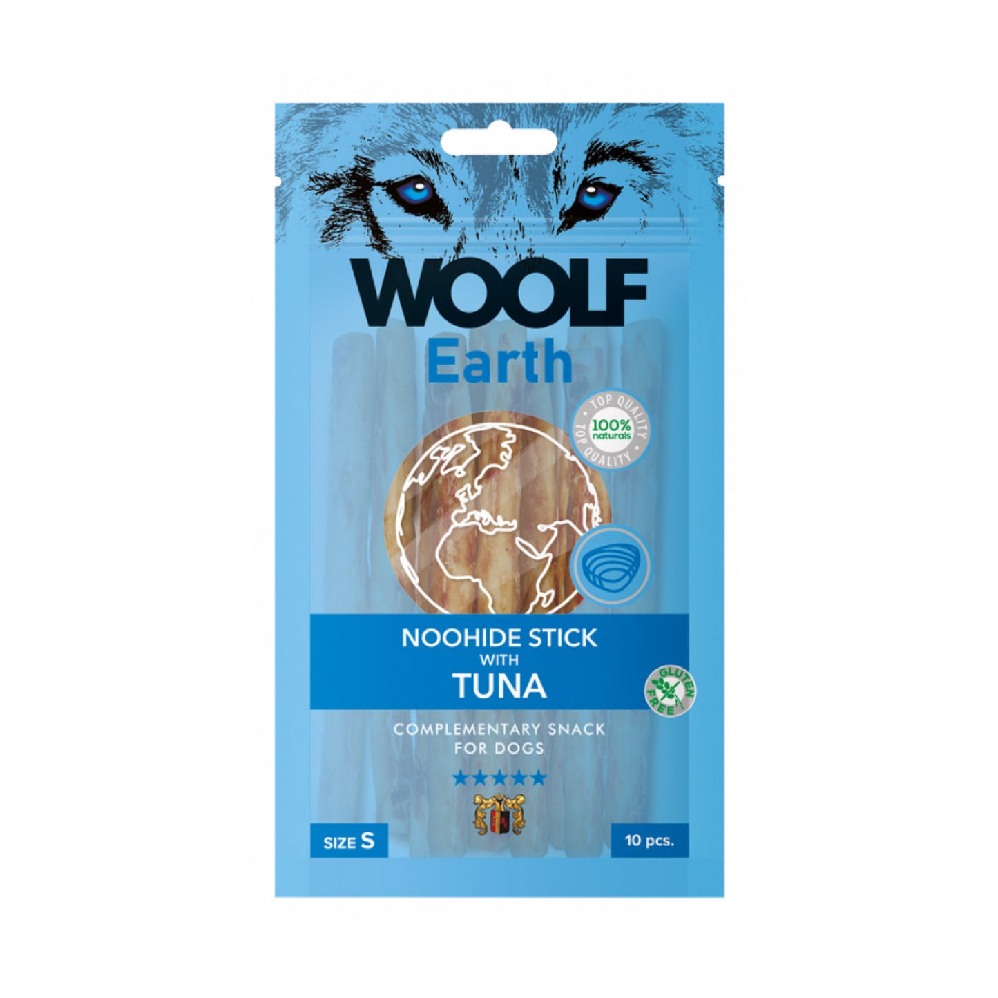 WOOLF Earth Noohide Tuna - Small - 10 stk
