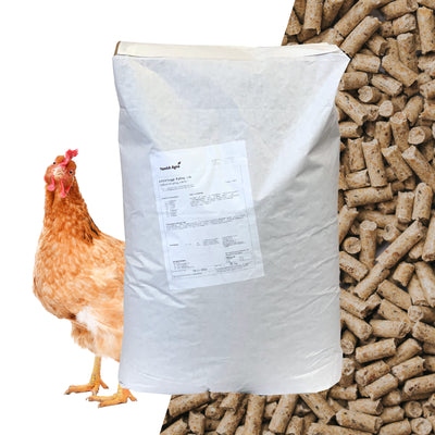 Økologisk Hønsefuldfoder 25 kg
