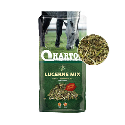 Hartog Lucerne Mix er en fiberblanding til heste