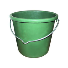 Praktisk grøn spand 15 liter.