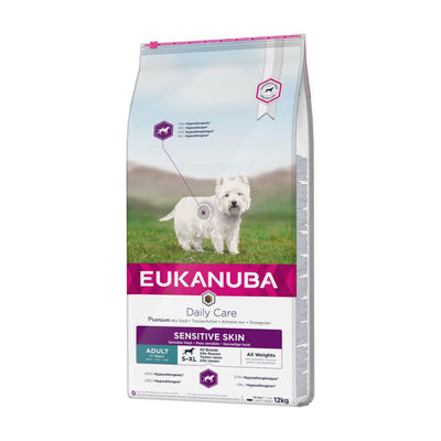 Eukanuba hundefoder til hunde med sensitiv hud