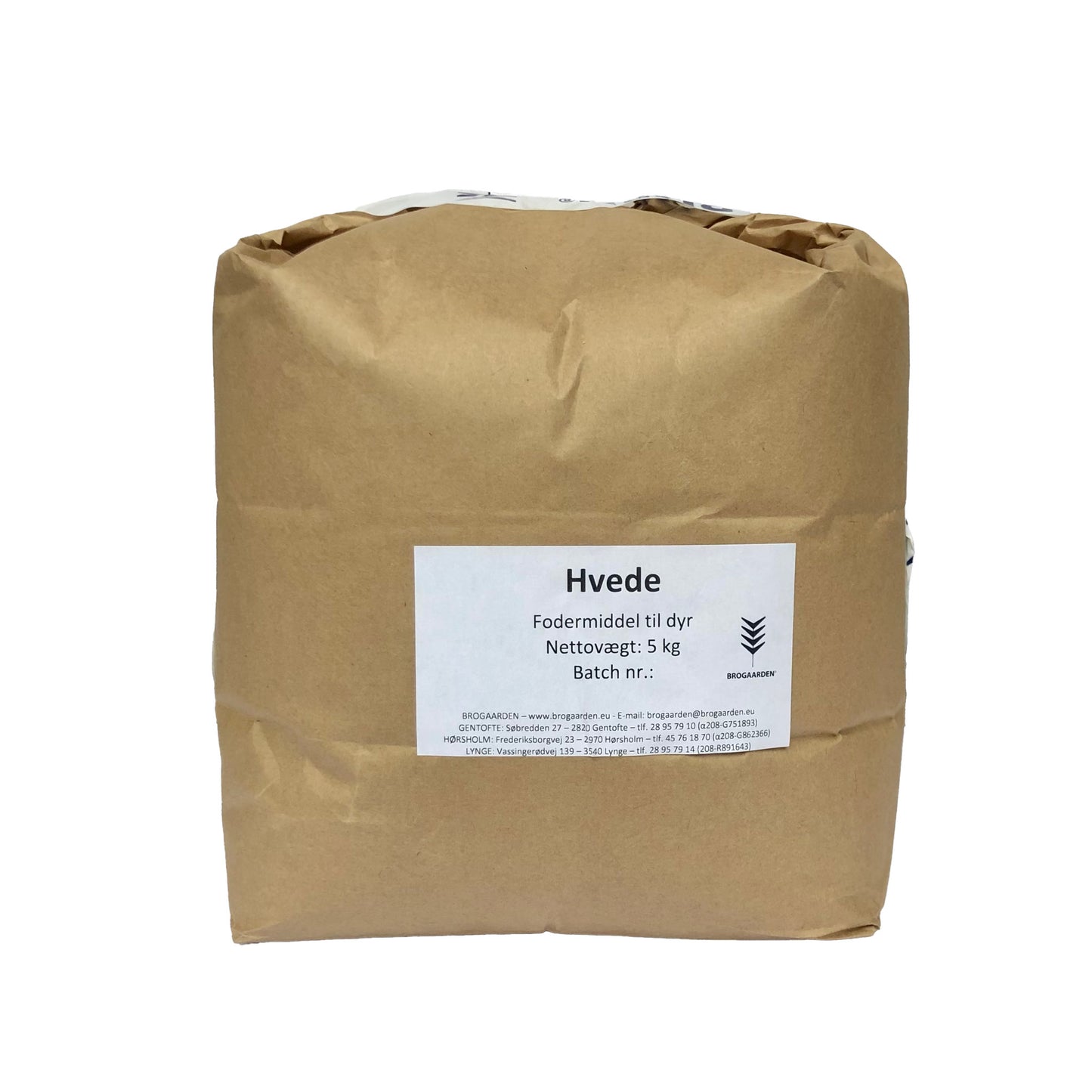 Sæk med hele hvede 5kg
