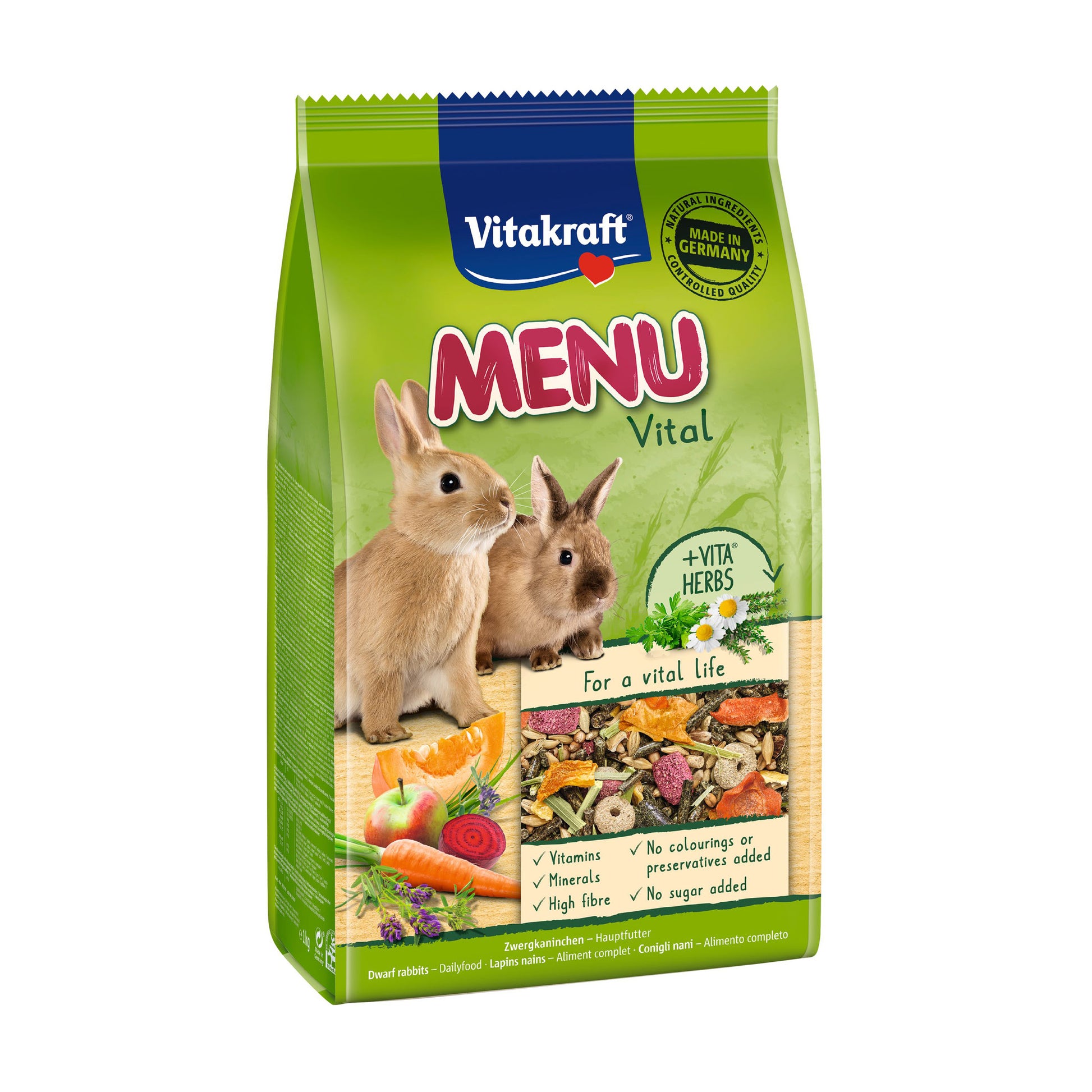 Vitakraft Menu vital Kaninfoder 3kg