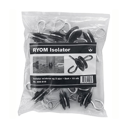 Ryom isolator ring med to øjer