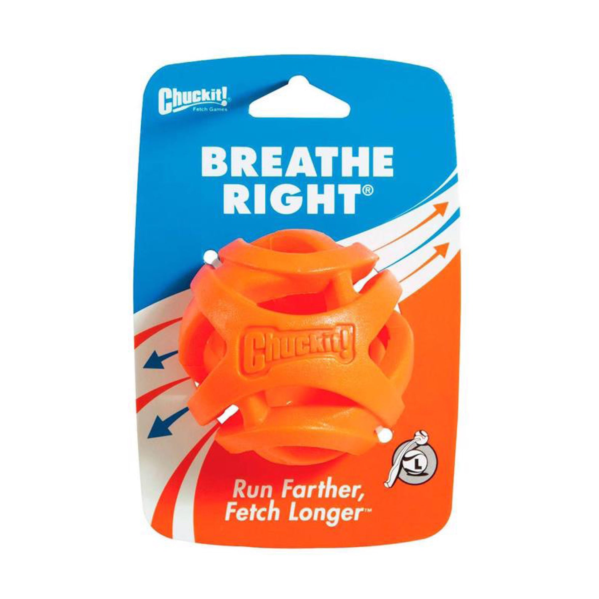 Chuckit Breathe Right Fetch legetøj til større hunde