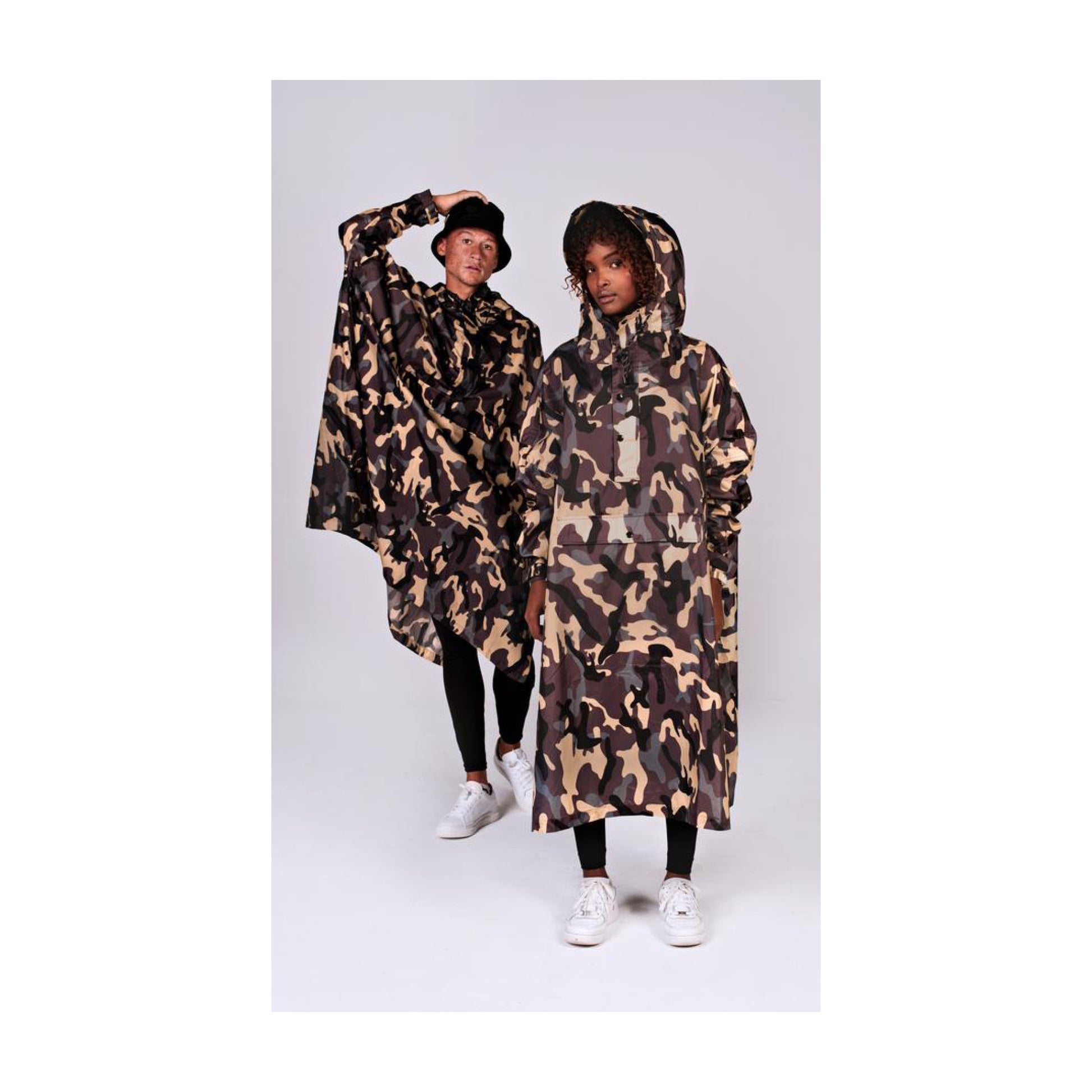 Rainkiss vandtæt regnPoncho Camo