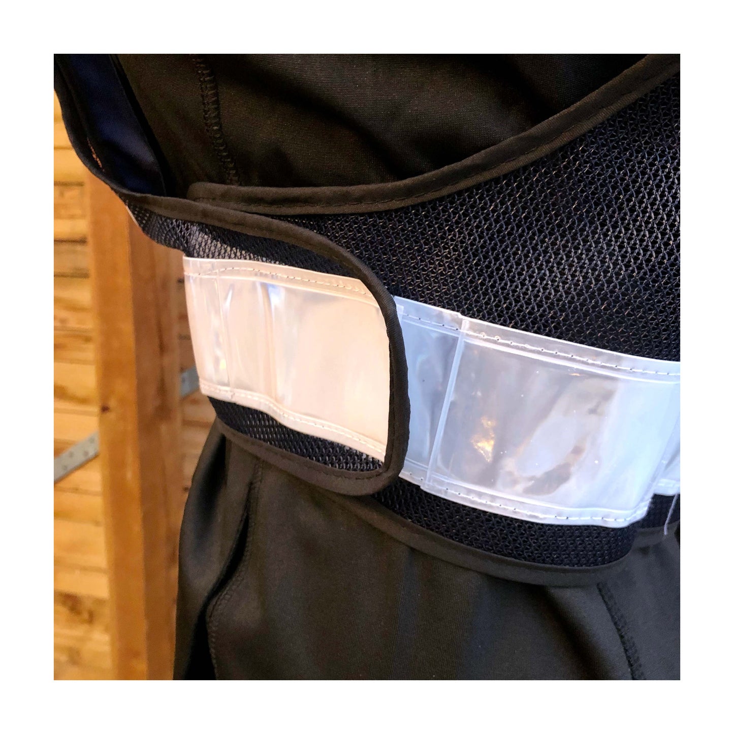 BR refleksvest med led lys barn sølv
