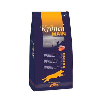 Kronch Main fuldfoder til hunde 13,5kg.