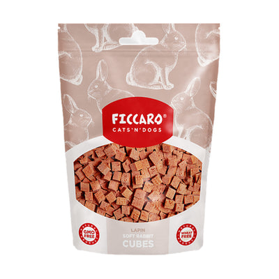Ficcaro Soft Rabbit Cubes - 100 g