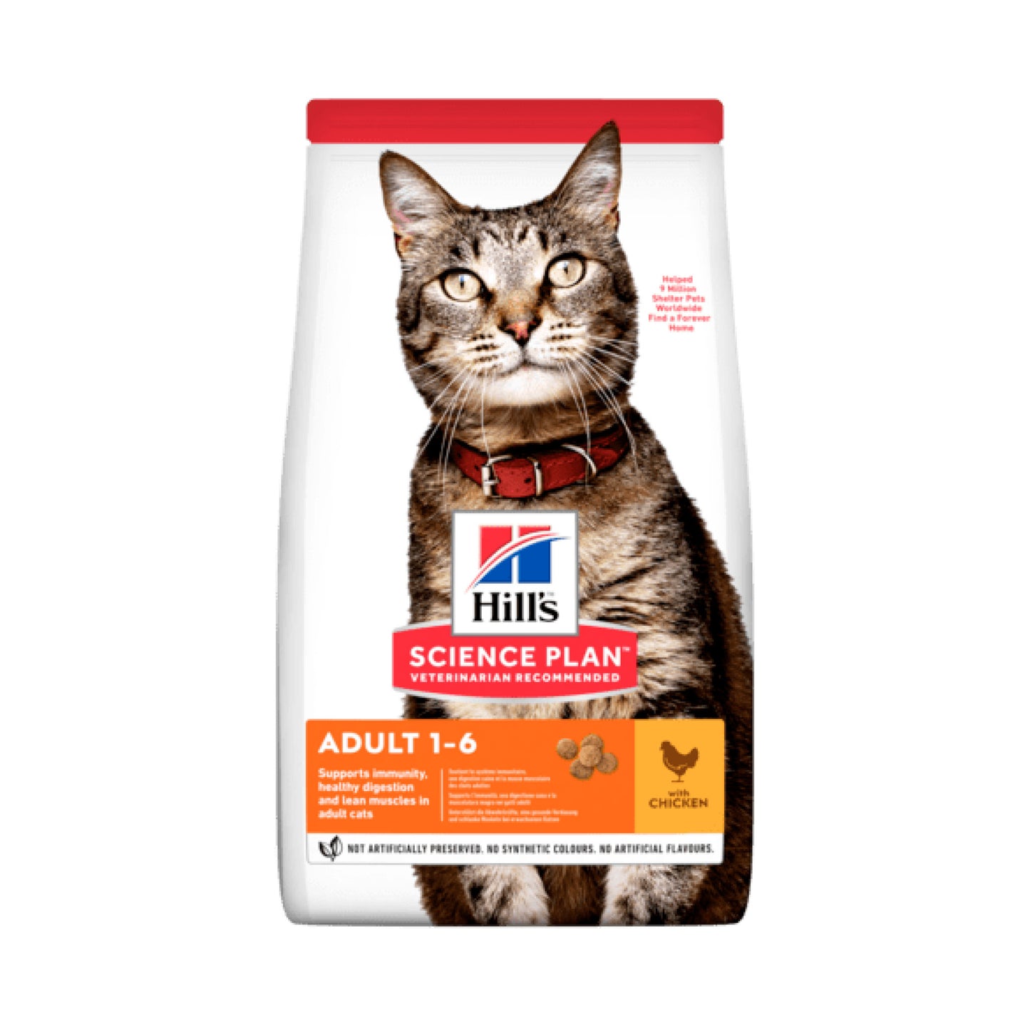 Hills Adult Kattefoder med Kylling 3 kg