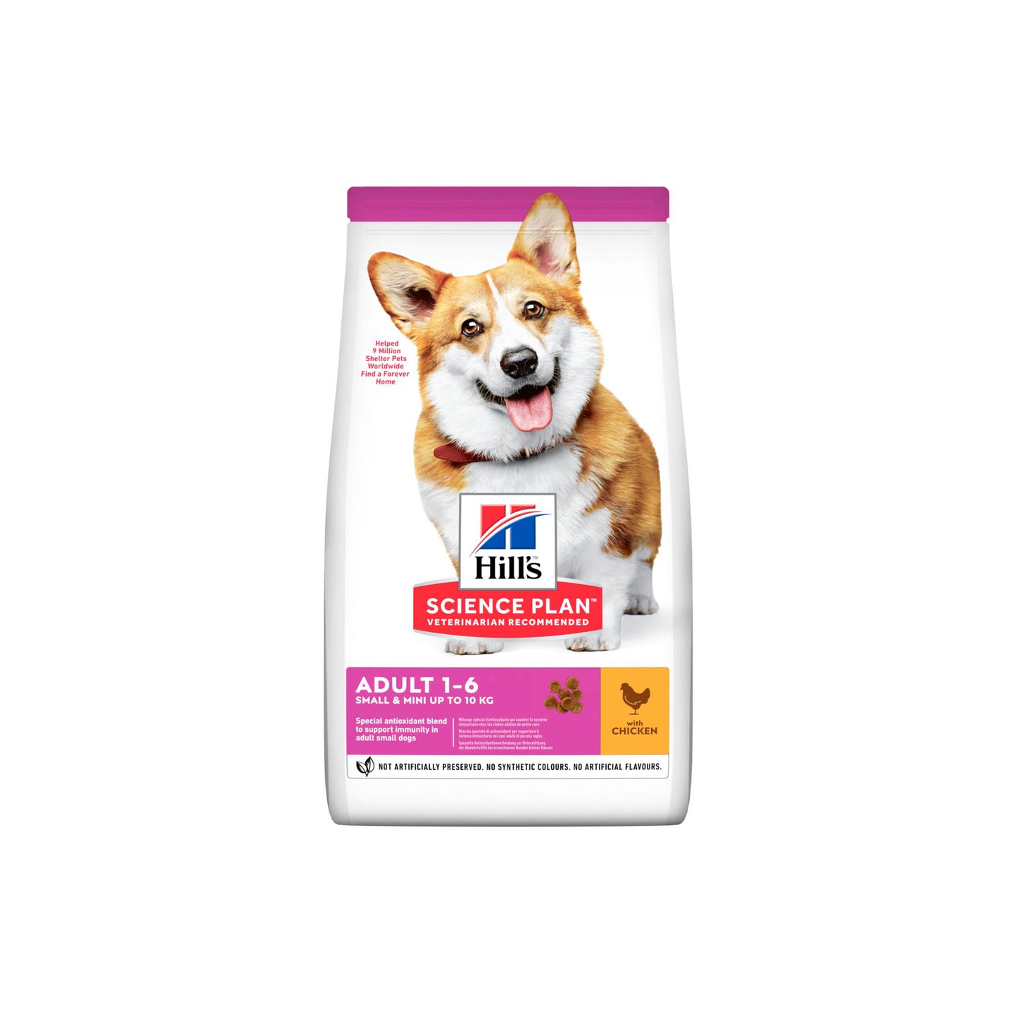 Hills Adult Small & Mini hundefoder med kylling 3 kg