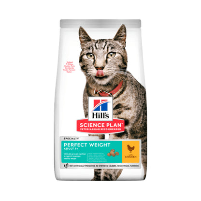 Hills Perfect Weight komplet kattefoder til voksne katte  7 kg