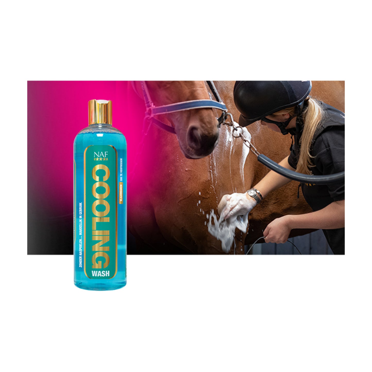 NAF Cooling wash til hest 500ml