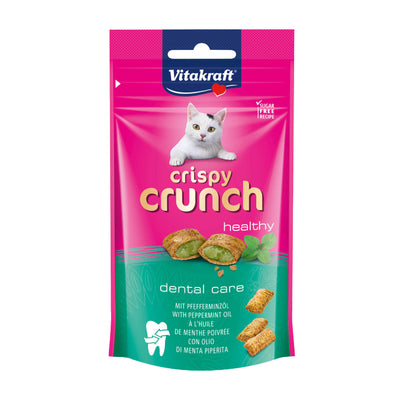 Vitakraft Crispy Crunch Kattesnacks, med tandpleje. 