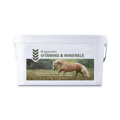 Brogaarden Vitamins & Minerals Pelleteret tilskudsfoder 5kg