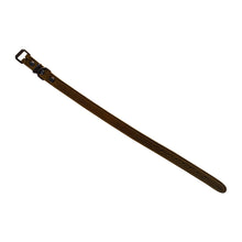 Soft Læderhalsbånd Brun 45-57cm