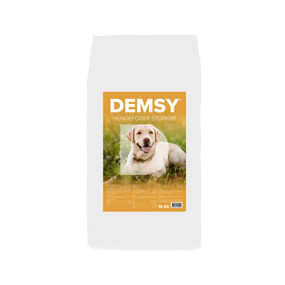 Demsy Hundefoder - Storkøb - 15 kg