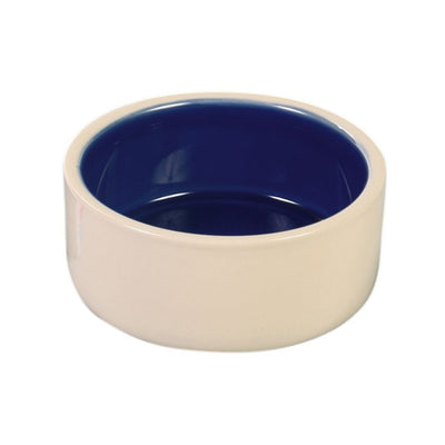 Hundeskål - Blå & Hvid Keramik