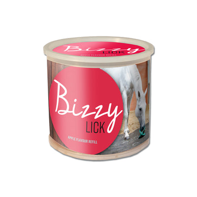 Bizzy Horse Lick Refill - Æble - 1 kg