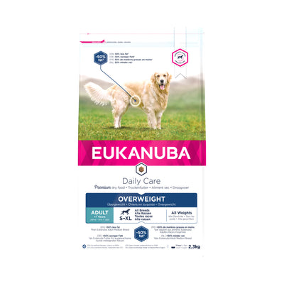Eukanuba Overweight - Light / Steriliseret - 2,3 kg
