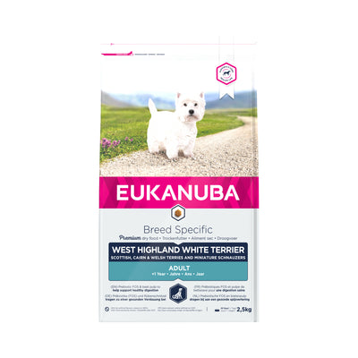 Eukanuba Adult West Highland White Terrier - 2,5 kg