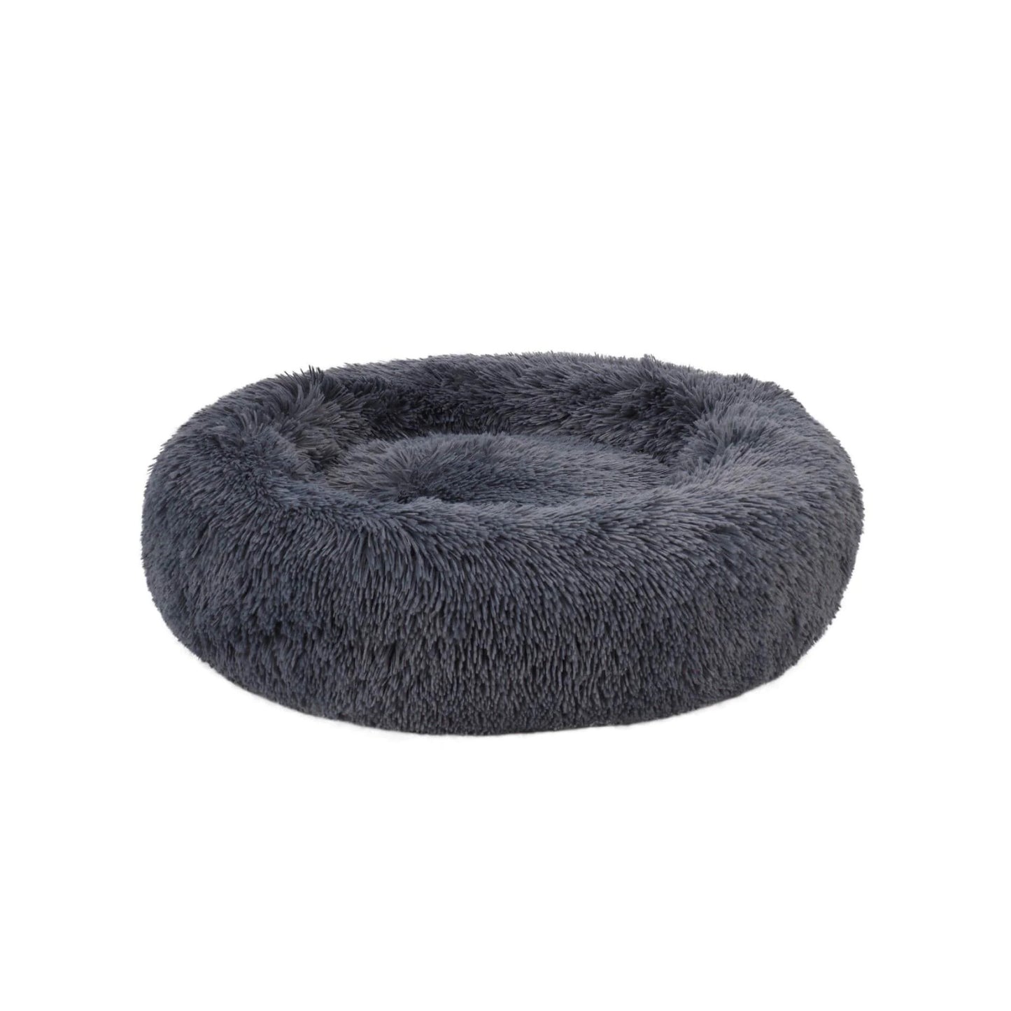 Luksus Fluffy Donutseng - Grå - Flere størrelser