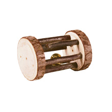 Legerulle m. Bjælde / Klokke - Bark - 5 x 7 cm